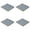 Grey 4PCS, variant on Breathable Sponge Cushion For Offi.ce Chairs Ideal For Prolonged Sitting Soft & Thin Pads For Students Home Dining Chairs And Stools Comfortable Seating Solution