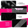 thumbnail image 6 of CASA COPENHAGEN Solitaire Mix 6 Pieces Towel Set- Grey Violet + Black, 600 GSM 2Bath Towel 2Hand Towel 2Washcloth, Designed in Denmark Made of Soft Egyptian Cotton for Bathroom, Kitchen & Shower, 6 of 7