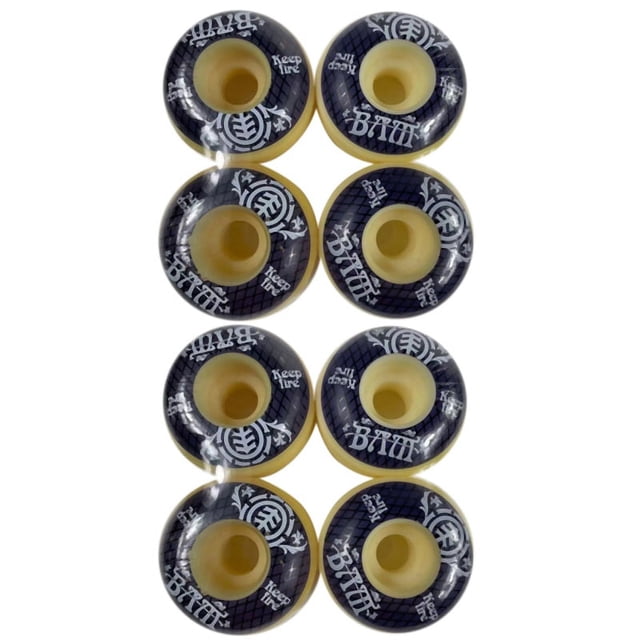 8 Pcs Roues de Planche à Roulettes 54mm Dureté PU Planche à Roulettes 85A Roues de Longboard pour Street Longboard Planche à Roulettes Roue