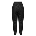 thumbnail image 6 of symoid Womens Casual Pants- Casual Solid Pants with Pocket Comfortable Tie Feet Full Length Pants Black L, 6 of 6