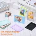 thumbnail image 4 of Uxcell 5 Pcs Mini Picture Frames 2.4 x 3.6 Inch Rectangle Small Picture Photo Frame Holder, Multicolor, 4 of 6