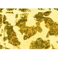 thumbnail image 1 of Ahgly Company Machine Washable Indoor Rectangle Abstract Yellow Modern Area Rugs, 5' x 7', 1 of 4