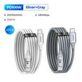 thumbnail image 2 of ORICO 2Pcs/set 100W USB C Cable Fast Charging USB C to C Type C 20V5A Woven Design for iPhone15 Pro, 2 of 2