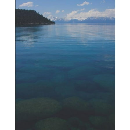 Rocks in the Water at Beautiful Lake Tahoe (Paperback)