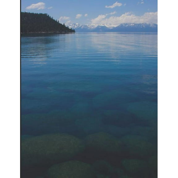 Rocks in the Water at Beautiful Lake Tahoe (Paperback)