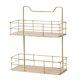 thumbnail image 1 of Estante de almacenamiento de hierro de cocina Baoblaze soporte de pared 2 niveles, 1 of 8
