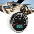 thumbnail image 3 of RPM Tachometer Gauge 3 in 1 Multifunctional Marine Accessory for Automobile Boats 9-32V DC, 3 of 7
