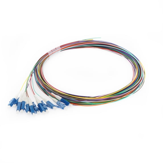 ACCL 12-Pack 3m LC/UPC Singlemode Multicolor Pigtail, 1 Pack - Walmart.com