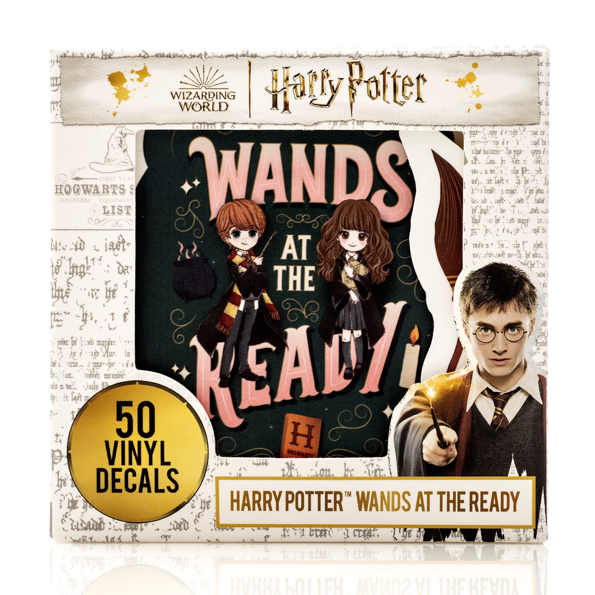 Conquest Journals Harry Potter Variety Vinyl Sticker Pack, Set of 60 Unique  Stickers Including 5 Holograms, Officially Licensed, Waterproof and