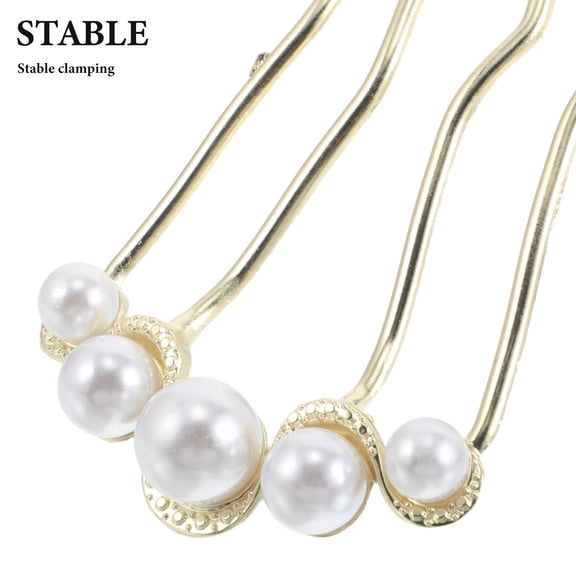 AURARMLET 1Pack Metal French Hair Pin for Women Hair Updo Accessories