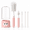 Crystal Pink, variant on ZNQPLF Bottle Brush, 5-in-1 Baby Bottle Brush Set with Dust-Proof Storage Can, Silicone Bottle Brush Cleaner for Bottles Nipples Straws, Portable Baby Bottle Cleaning Kit, Beige Coffee