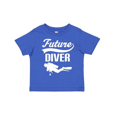 

Inktastic Future Diver Scuba Diving Gift Toddler Boy or Toddler Girl T-Shirt