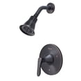 thumbnail image 1 of Pfister LG897WRY Weller 1-Handle Shower Only Trim Kit in Tuscan Bronze, 1 of 9