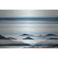 thumbnail image 2 of Parvez Taj  - Hidden Blue Mountains Painting Print on Brushed Aluminum 36 x 24, 2 of 5