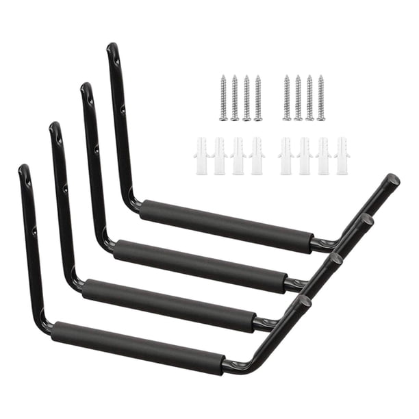 Ganchos para perchas Strade Fareast Limited para kayak Soporte de pared para bicicletas 4 uds