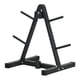 thumbnail image 3 of Plaza de pesas Plaza de pesas Organizador de árboles de metal Metal Versátil Stable Stable Standing Barmell Storage Rack para entrenamiento en el, 3 of 8