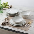 thumbnail image 3 of Noritake Green Hammock 12-Piece Rim Dinnerware Set, Service for 4, 3 of 7
