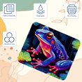 thumbnail image 3 of Alfombrilla de ratón Rainforest Frog F con base de goma antideslizante, cuadrada, protector para portátil, almohadillas de escritura, alfombrilla de ratón para juegos de ordenador,, 3 of 7