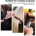 thumbnail image 3 of Juego de 3 tijeras profesionales para cortar el cabello con tijeras de entresacar y peine para uso en salones de belleza y en casa., 3 of 5
