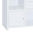 thumbnail image 7 of Spencer Bookcase with Cube Storage Compartments White, 7 of 7