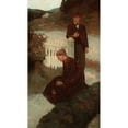 thumbnail image 3 of Frank Earle Schoonover 15x24 Black Modern Framed Museum Art Print Titled - Woman Kneeling (1903), 3 of 5