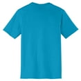thumbnail image 6 of Yellow Rooster Men's Young Very Important V-Neck Tee Light Turquoise S, 6 of 6