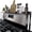Free Standing Black, variant on Copper 30 Inch Stove Top Spice Rack Seasoning Organizer Kitchen Storage