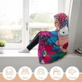 thumbnail image 6 of Rick And Morty Wearable Blanket Cloak Arctic Velvet Hooded Blanket Soft Fuzzy Hoodie Blanket Cape for Adults Kids 60"x80", 6 of 8