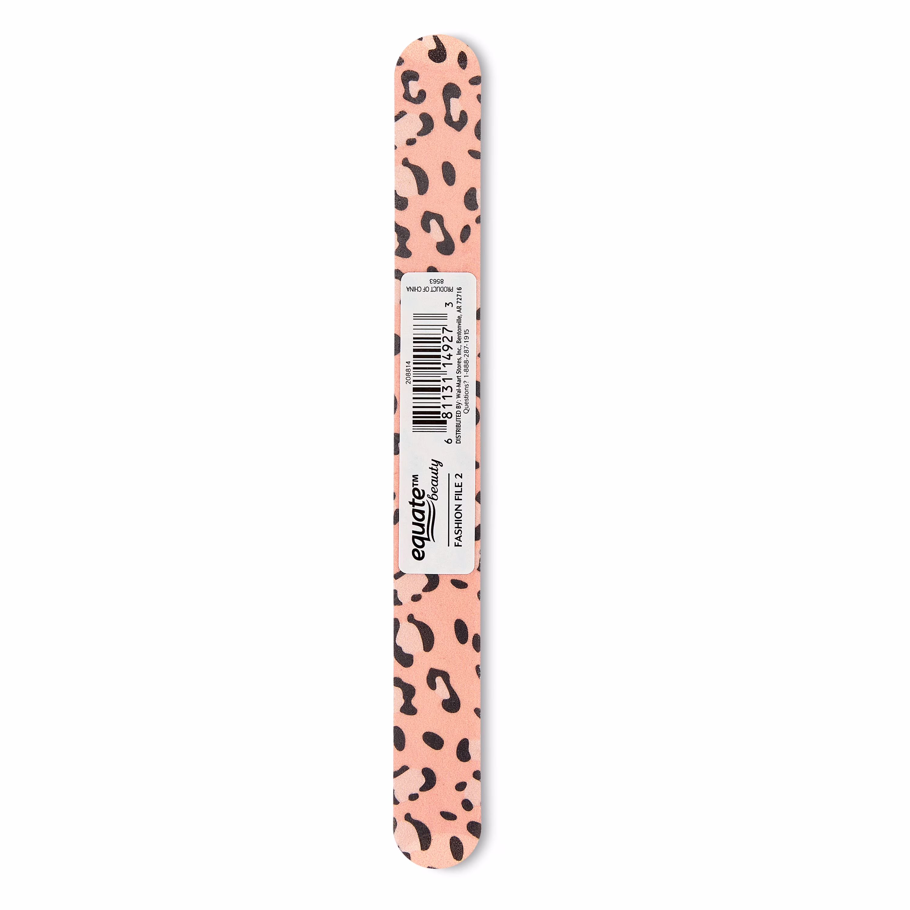 Equate 2-Sided Fashion Nail File, 1 Count