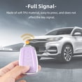 thumbnail image 7 of OFFCURVE for Toyota Key Fob Cover,Special Soft TPU Key Case Protector Compatible with 2018-2024 RAV4 Camry Avalon Corolla Highlander C-HR Prius(only for Keyless go),Purple Sliver, 7 of 7