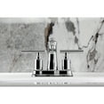 thumbnail image 3 of Kingston Brass FB7611CML Manhattan Double-Handle 4" Centerset Bathroom Faucet with Pop-Up Drain, Polished Chrome, 3 of 7