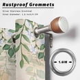 thumbnail image 2 of Outdoor Curtains for Patio Waterproof, Daisy Spring Floral Outdoor Privacy Panels Grommet, Farmhouse Botanical Green Leaves Vintage Art Blackout Outside Curtains for Porch/Cabana 54"x84", 1 Panel, 2 of 8
