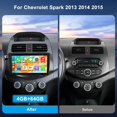 thumbnail image 2 of Autorradio B4U para Chevy Spark 2013-2015 Android 13 de 4 GB+64 GB, 2 of 7