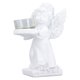 thumbnail image 1 of Estatuilla De ángel, Diseño De Expresión Abstracta Candelero De ángel Conveniente Para Limpiar Escultura De Candelita De ángel Para Compartir Regalos Navideños Con Familiares, 1 of 7