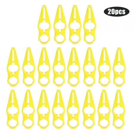 

20Pcs Strong Toughness Round Farm Pipe Clip Fixing Tool Farm Accessories for Waterline