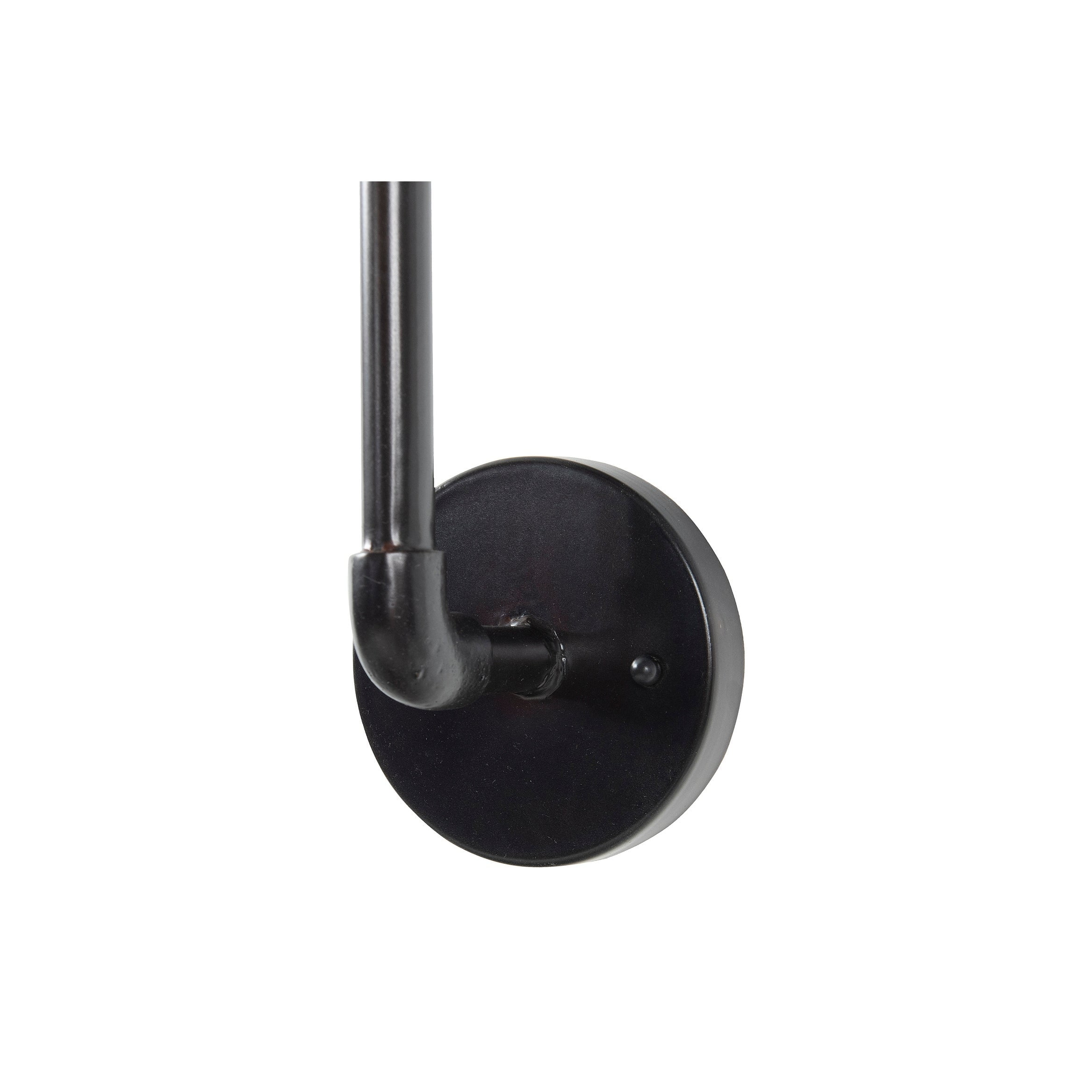 Metal Wall Sconce with Round Shade