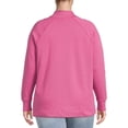 thumbnail image 3 of Terra & Sky Women's Plus Size Quarter-Zip Sweatshirt, 3 of 5