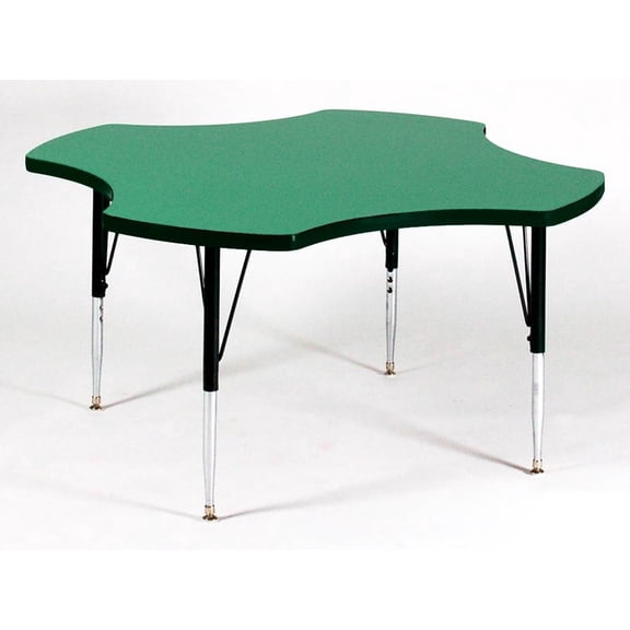 Clover Shape High Pressure Activity Table (Short/Blue)