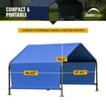 thumbnail image 6 of Pet Shelter 4x4x3 ft. Shade Tent for Dogs, Cats, Animals - Blue, Medium, 6 of 11