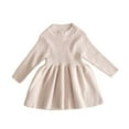 thumbnail image 3 of Bébés Filles Robes Jupes Manches Longues Vêtements d'Automne d'Hiver 0-5 Ans, 3 of 5