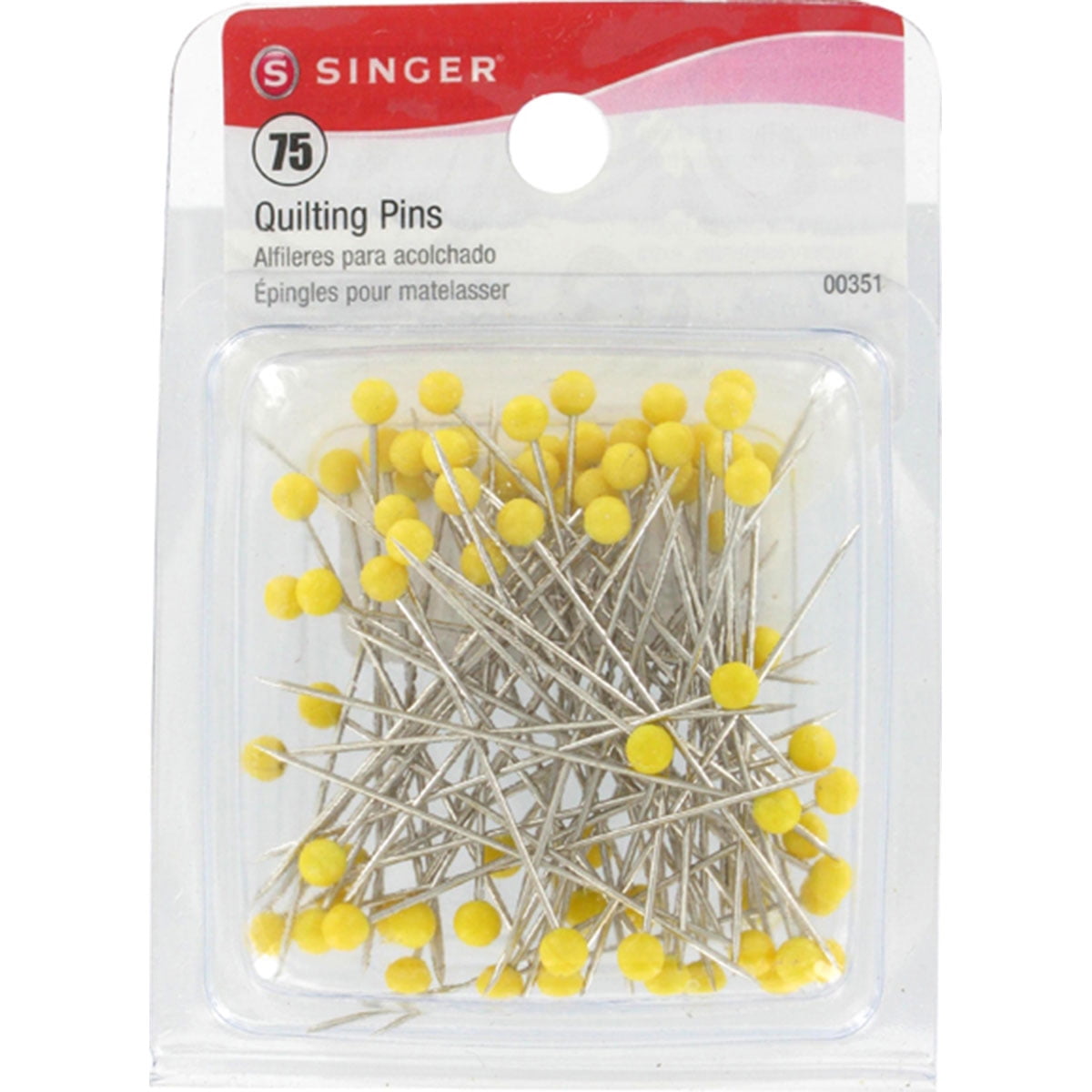 Singer Quilting Pins in Flower Box 175-Count