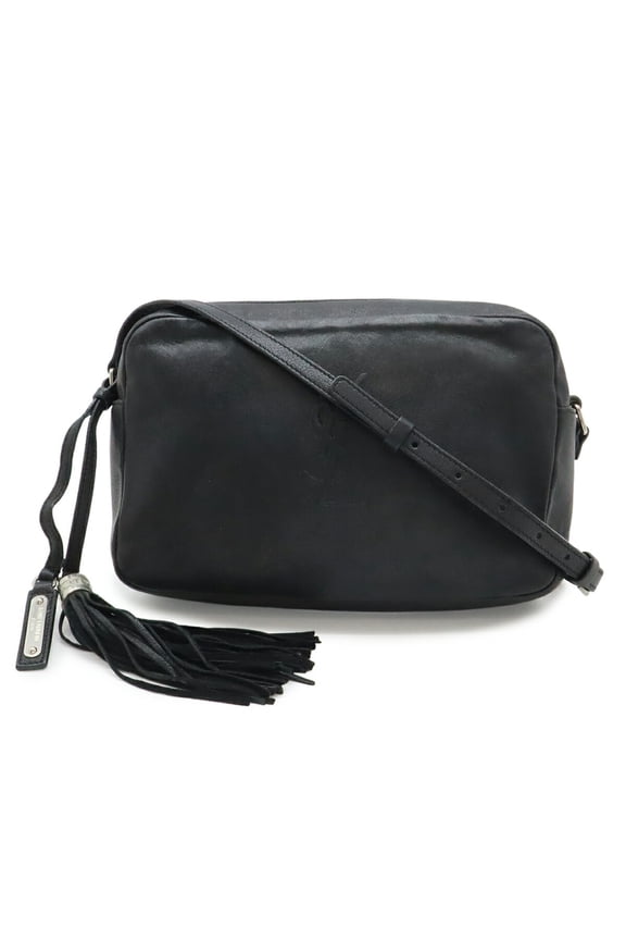 Pre-Owned SAINT LAURENT PARIS Yves Saint Laurent Camera Bag Shoulder Pochette Leather... (Good)