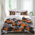 thumbnail image 2 of Red Black Bedding 3 Piece Duvet Cover Set Full Size, Modern Grey Boho Bohemian Stained Tie Dye Soft Microfiber Comforter Cover with Zipper Closure & Pillowcases, Wrinkle & FadeResistant Quilt Cover, 2 of 9