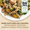 thumbnail image 3 of Healthy Choice Café Steamers Grilled Chicken Pesto With Vegetables, High Protein Frozen Meal, 9.9 oz. Bowl, 3 of 9
