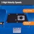 thumbnail image 2 of Lasko BlueDri Super Monsoon 1 HP, 4050 CFM ventilador de aire para restauración de daños por agua, secadora de alfombras, piso, uso doméstico y plomería, azul, BD-SMNSN, 2 of 5