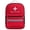 Red, variant on Empty First Aid Bag Oxford Portable Medical Storage Backpack for Emergency Cycling Travel