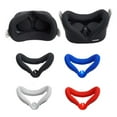 thumbnail image 2 of Silicone Cover Set for Oculus Quest 2, Protective Cover Include Front Shell Cover and Controller Grip Cover, Face Cover, Lens Protector Cover, Shakes Stick Caps,White, 2 of 7