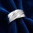 thumbnail image 6 of Pompeii 1/6CT Mens Diamond Ring 10K White Gold (H/I,I1-I2), 6 of 7