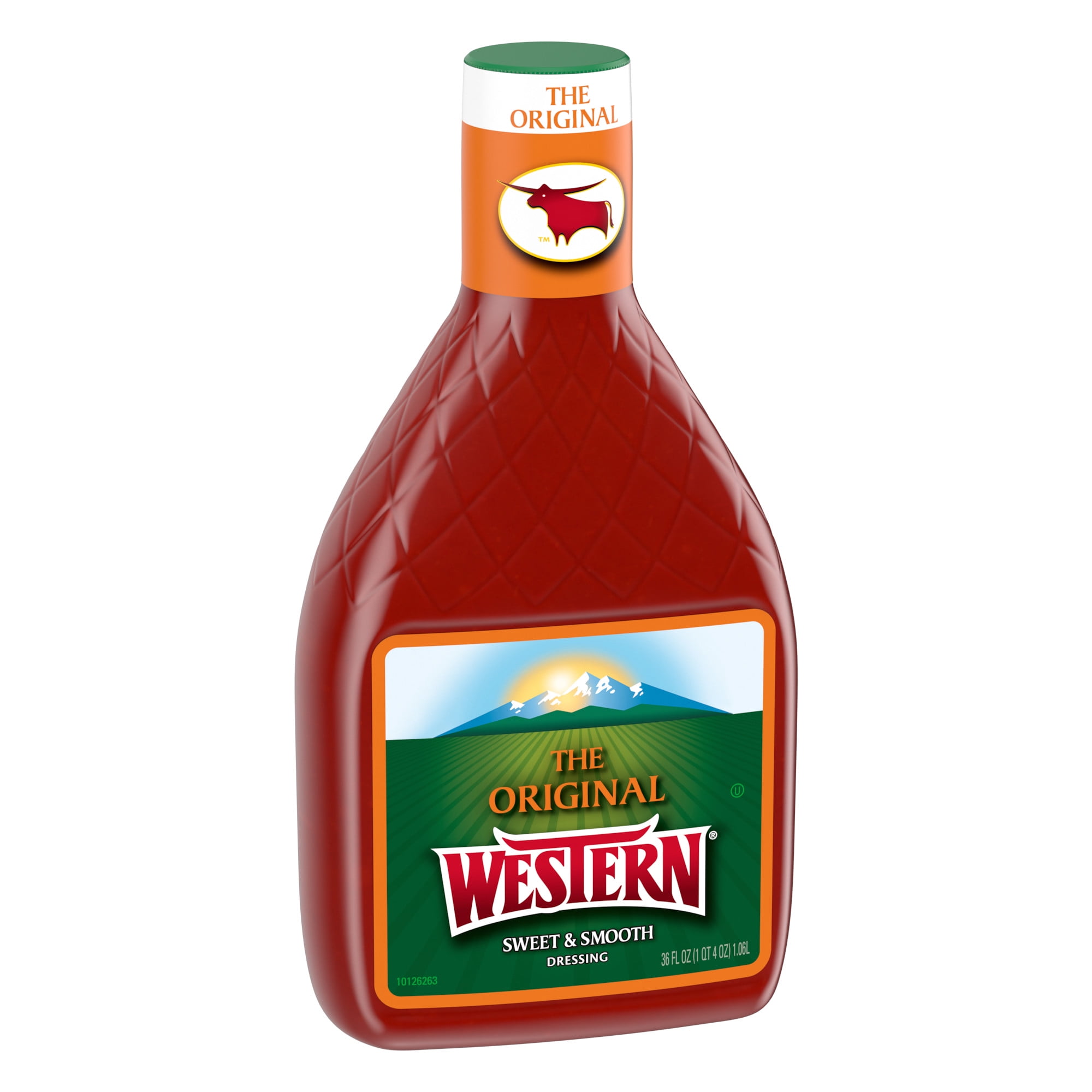 (6 pack) Western Original Sweet and Smooth French Salad Dressing, 36 fl oz