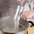 thumbnail image 4 of MYG Manual Noodle Press Stainless Steel Noodle Maker Portable Pasta Spaghetti Maker, 4 of 7